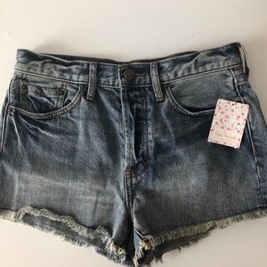 Free People Denim Shorts
